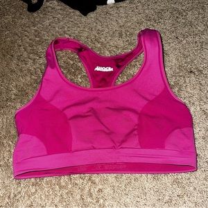 Shock Absorber Pink Athletic Gym Workout  Sports Bra Size Medium